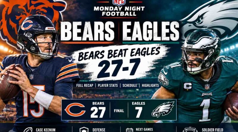 Bears Eagles