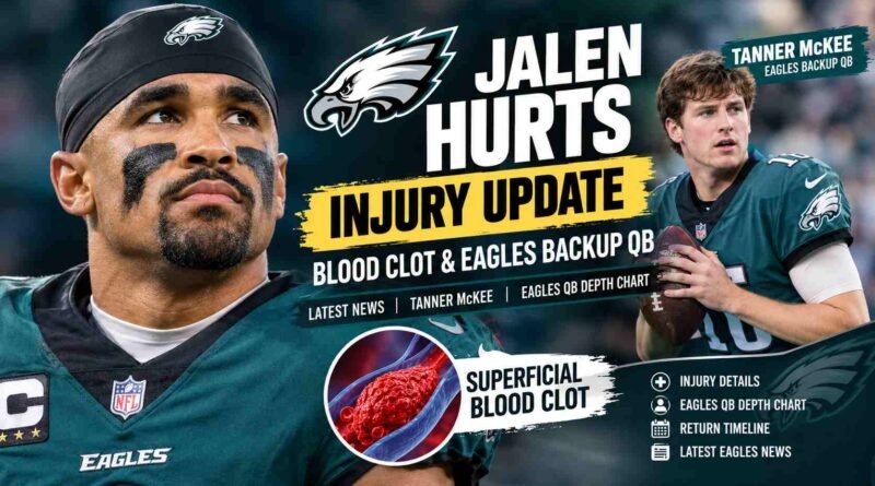 Eagles Injury Update_ Hurts and McKee