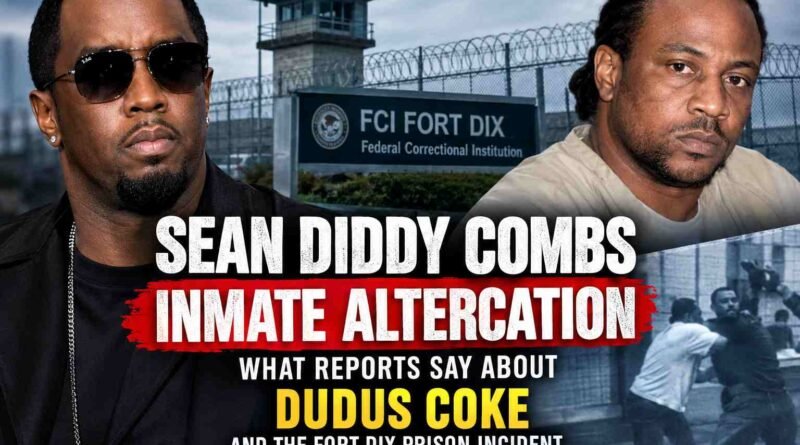Fort Dix Inmate Altercation Report